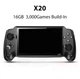 Портативная ретро игровая консоль POWKIDDY X20 Black 7.0" 5400 мАч 16ГБ 3000 игр - изображение 1