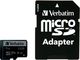 Карта пам'яті Verbatim Pro microSDHC 32GB Class UH-3 + SD-адаптер (23942470410) - зображення 1