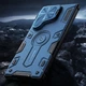 Чехол на Samsung Galaxy S24 Ultra / для самсунг галакси С24 ультра со шторкой для камеры Blue - изображение 7