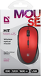 Mysz Defender Hit MM-415 Wireless Black-Red (4714033524155) - obraz 5