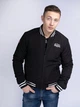 Бомбер мужской Lonsdale Trusthorpe 115037-1500 M Черный (4251522383720) - изображение 1