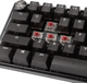 Klawiatura przewodowa Ducky One 3 Mini Aura Cherry MX Silent Red USB Black (100043053) - obraz 6