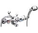 Смеситель для ванны с душем двухрычажный REMER 02YG - изображение 1