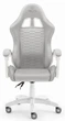 Компьютерное кресло Hell's HC-1000 Grey White (тканина) - изображение 7