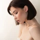 Серьги "Риск" в желтом золоте с06953 Онікс - изображение 3