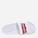 Мужские шлепанцы для пляжа Levi's 223326822 40.5 Белые (1159806666) - изображение 6