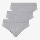 Набор трусов-слипов мужских U.S. Polo Assn 80177 S (3 шт) Grey/Melange (8680557175721) - изображение 1