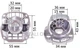 Корпус редуктора (голова) болгарки УШМ Makita GA9555/9558 317814-3, арт.korp161 - изображение 4