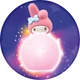 Коллекционная фигурка Hello Kitty Май Мелоди на Луне со светом 11 см (4895217515258) - изображение 10