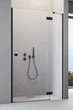 Душові двері RADAWAY Essenza Black DWJ 110 см 1385015-54-01R - зображення 1