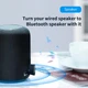 Аудиоадаптер Baseus BSBA-02 aux Wireless Audio Receiver |BT5.0, 10h| черный - изображение 7