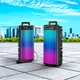 Акустика-караоке HOCO billowing outdoor BT speaker bs52 |TWS, BT5.0, 10Wx2, 3h| черная - изображение 7