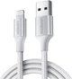 Кабель UGREEN US199 MFi - USB - Lightning металлические коннекторы 1 метр (60161) - изображение 1