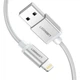 Кабель UGREEN US199 MFi - USB - Lightning металлические коннекторы 1 метр (60161) - изображение 2
