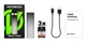 Багаторазова електронна сигарета POD система Vaporesso XROS 3 Mini Kit Icy Silver + 2 додаткових картриджа - зображення 3