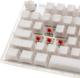 Klawiatura przewodowa Ducky One 3 TKL RGB LED Cherry MX Red USB Aura White (100352881) - obraz 5