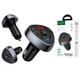 FM модулятор HOCO E51 PD 18W+QC 3.0 Black - зображення 2