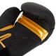 Перчатки боксерские PU на липучке HARD TOUCH BO-4432 (р-р 14oz, цвет черный-золотой) - изображение 4