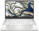 Ноутбук 14" HP Chromebook 14a-na0005sf Intel Celeron N4120 RAM 8GB eMMC 128GB 14час батарея Chrome OS (UKR) Б/В - изображение 1