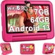 Планшет 7" Oangcc A8 7/64Gb 4 ядра Android 13 Розовый - изображение 1