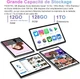 Планшет 10.1" Facetel Q6 12/128Gb 8 ядер Android 13 6000 mAh Серебристый - изображение 2