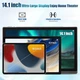 Планшет 14.1" Full HD Meswao ‎MES-B1 6/128Gb 8 ядер Android 12 10000 mAh Золотой - изображение 2