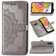 Шкіряний чохол (книжка) Art Case з візитницею для Xiaomi Redmi 9A Сірий Без бренду - зображення 2