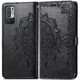 Кожаный чехол-книжка Art Case с визитницей для Xiaomi Redmi Note 10 5G / Poco M3 Pro Черный Без бренда - изображение 2