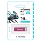 USB флеш накопичувач металевий моноблок Flash Wibrand WI2.0/CH16U6P USB 2.0 Chameleon 16Gb Pink - зображення 2