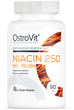 Suplement diety OstroVit Niacin 250 No-Flush 90 tabletek (5903933912417) - obraz 1