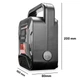 Компрессор автомобильный Premium Digital 235 100 AL 120 Вт 35 л/мин HEYNER, 108606 - изображение 3