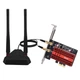 Геймерская трехдиапазонная Сетевая карта WiFi+Bluetooth 5.3 PCI-E Fenvi FV-AXE3000PRO 2.4G/5G/6Ghz 5374 Mbps + 2 Выносные антенны (18843) - изображение 2