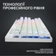 Клавиатура Logitech G PRO X TKL Lightspeed Tactile USB UA White (920-012148) - изображение 12