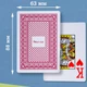 Карты игральные покерные Poker Club Red пластиковые (54 карты) - изображение 5