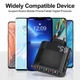 Зарядний пристрій для живлення Блок живлення для телефону 65W 5 USB + 1 Type-C Швидка зарядка PD+QC3.0 Блок зарядки для Samsung, IPhone, Xiaomi, Redmi, Huawei, Realme 542 White - зображення 3