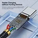 Кабель для быстрой зарядки и передачи данных Toocki 5A/100W USB Type-C to USB Type-C 1 м 519 Черный - изображение 4