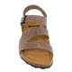 Сандалии Casual taupe (1730_45) серо-коричневая кожа - изображение 5