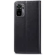 Шкіряний чохол-книжка GETMAN Gallant (PU) для Xiaomi Redmi Note 10 / Note 10s Чорний - зображення 2