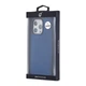 Чехол Jinduka Leather Case with MagSafe iPhone 15 Pro Max Deep Blue - изображение 2
