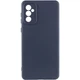 Чохол TPU GETMAN Liquid Silk Full Camera Samsung Galaxy S24 FE Синій / Midnight Blue - зображення 1
