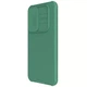 Карбоновая накладка Nillkin CamShield Pro для Samsung Galaxy A55 Deep Green - изображение 3