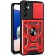 Удароміцний чохол Camshield Serge Ring for Magnet Samsung Galaxy M52 Червоний Без бренду - зображення 1