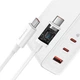 Сетевое зарядное устройство Baseus GaN5 Pro Fast Charger 140W белый (CCGP100202) - изображение 6