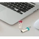 Флеш пам'ять Apacer AH11J USB3.2 32GB Turquoise Green (AP32GAH11JG-1) - зображення 3