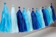 Гірлянда tassel "Блакитна", 12 пензликів - зображення 2