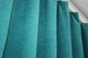 Комплект готовых штор VR-Textil Микровелюр SPARTA № 835ш Бирюзовый 150х285 см 2 шт (30-617) - изображение 6