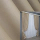 Комплект готових штор VR-Textil Блекаут Fusion Dimout № 827ш Бежевий 100х270 см 2 шт (31-565) - зображення 1
