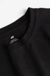 Футболка H&M S чорний 812608945 - зображення 2