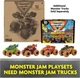 Игровой набор Гараж Monster Jam Garage Playset and Storage - изображение 3