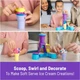 Набор кинетического песка, станция для подачи Kinetic Sand Soft Serve Station with 14oz of Play Sand - изображение 8